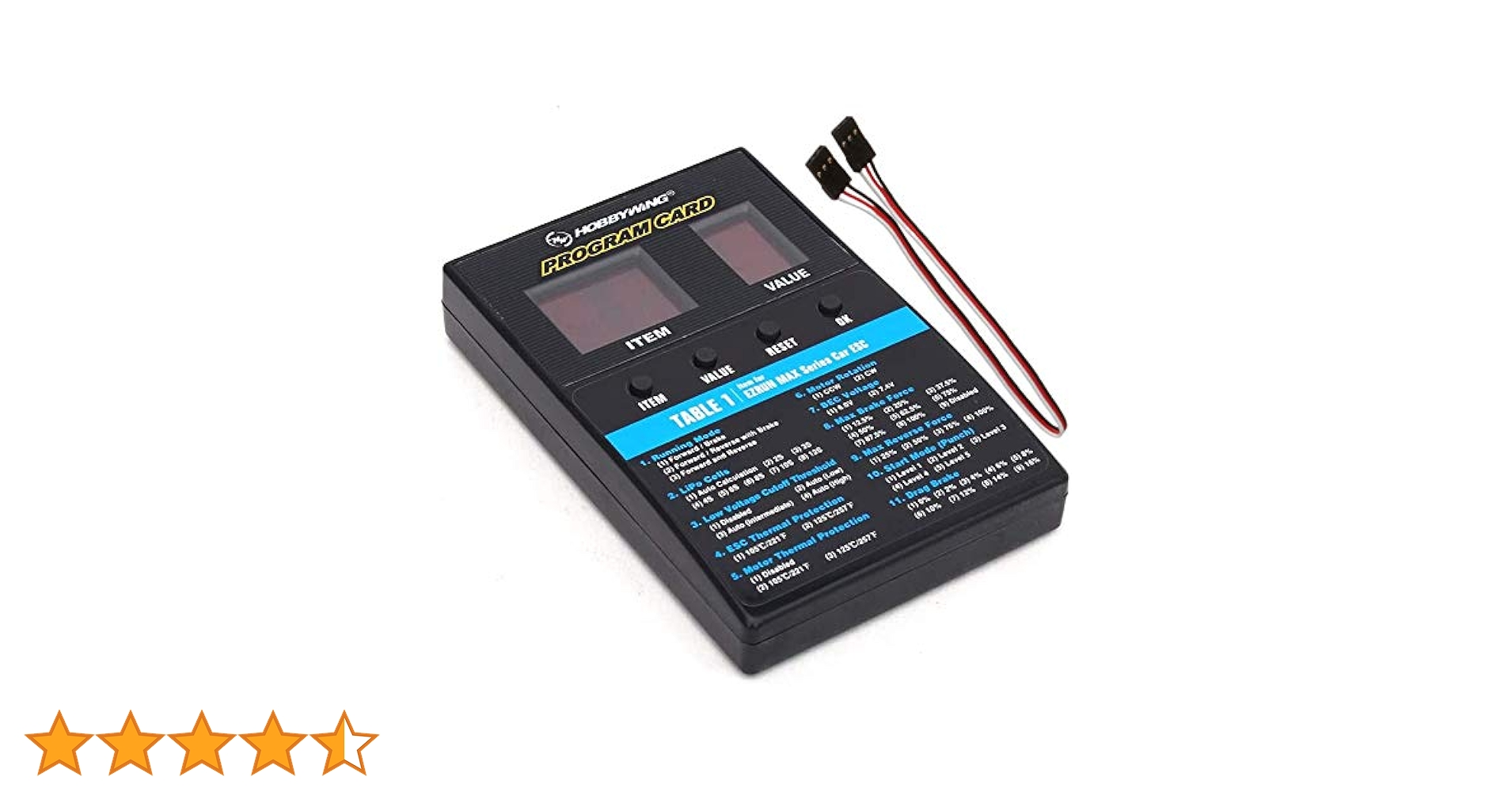 Amazon | HOBBYWING ESC LEDプログラムカードボックス プラチナ